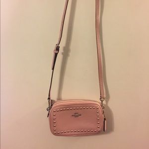 Pink Coach Crossbody Purse